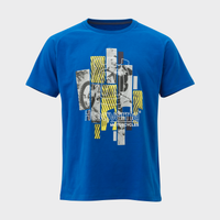 HUSQVARNA t-shirt Remote Tee blå