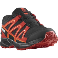 SALOMON shoes Speedcross CSWP J black/fiery red/shocking orange