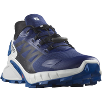 SALOMON shoes Supercross 4 blue print/black/lapis blue