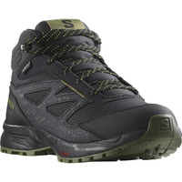 SALOMON shoes Outway Mid CSWP J black/safety yellow