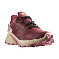 SALOMON skor Supercross 4 GTX W mörkröd/beige