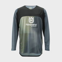 HUSQVARNA-tröjor Railed svart/grå