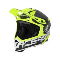 ACERBIS helmet Steel Carbon 2206 black/fluo yellow