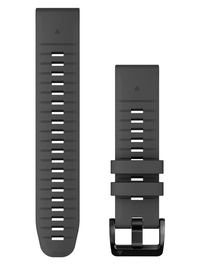 GARMIN klockarmband Quickfit 26mm silikon grafit