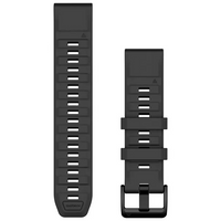 GARMIN klockarmband Quickfit 22mm silikon grafit