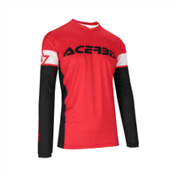 ACERBIS tröja MX J Track Inc. 2.0 röd/svart