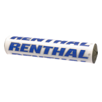 RENTHAL styrningshjulspad SX Pad vit/blå