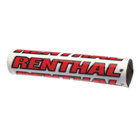 RENTHAL styrningshjulspad SX Pad vit/röd