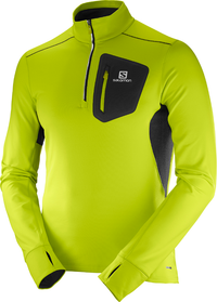 SALOMON jacket Trail Runner Warm Mid green