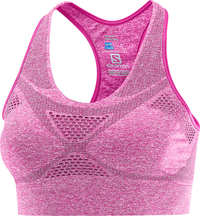 SALOMON sports bra Medium Impact Bra W pink