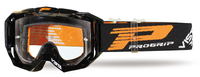 PROGRIP glasögon 3303 Vista svart med klar 3310 med XL-linser