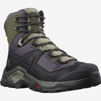 SALOMON shoes Quest Element GTX black/deep lichen green/olive night