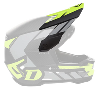 6D hjälmvisir ATB-3 neon gul