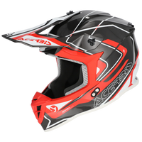 ACERBIS hjälm Linear 2206 grå/röd