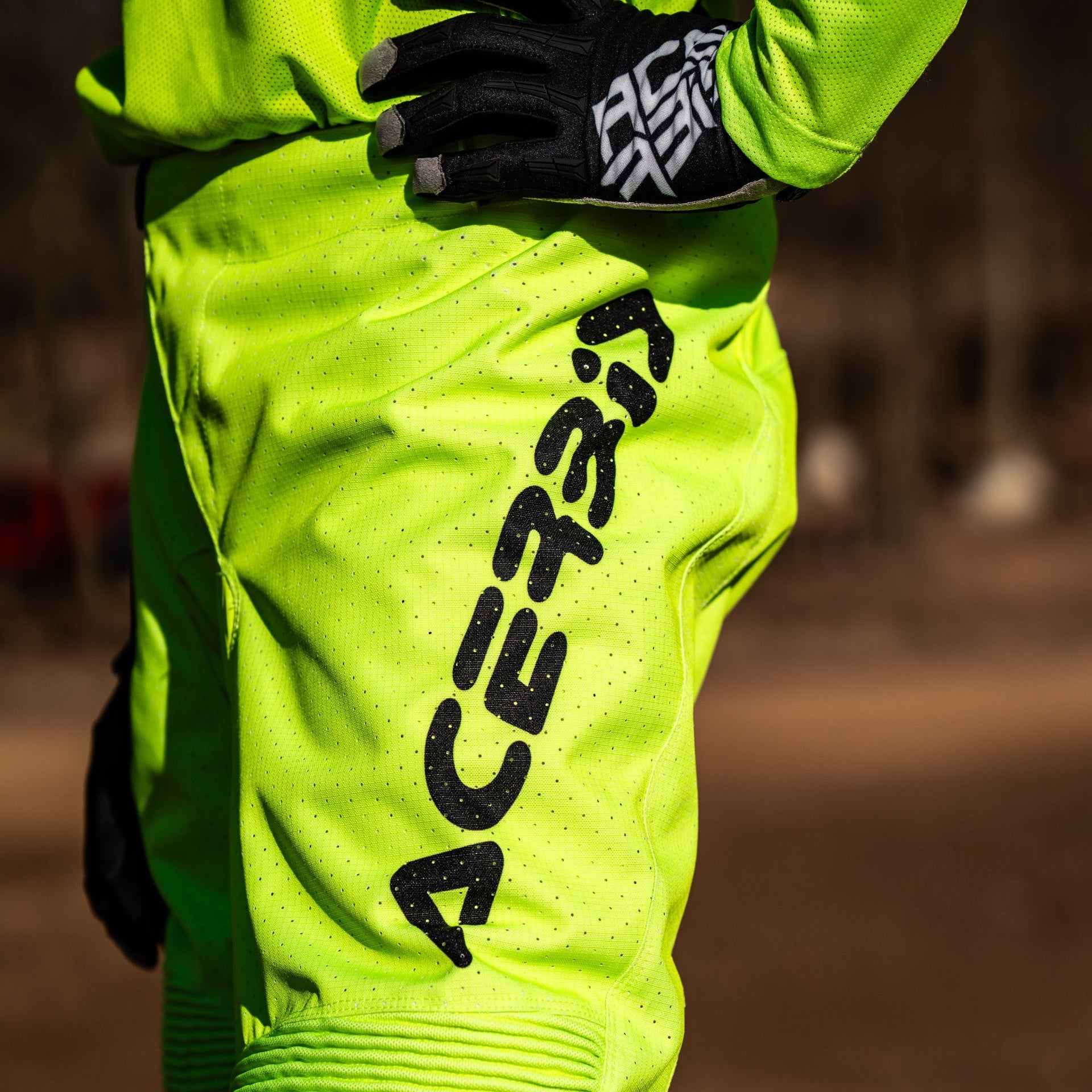 ACERBIS byxor MX K Windy ventilerade gröna/svarta