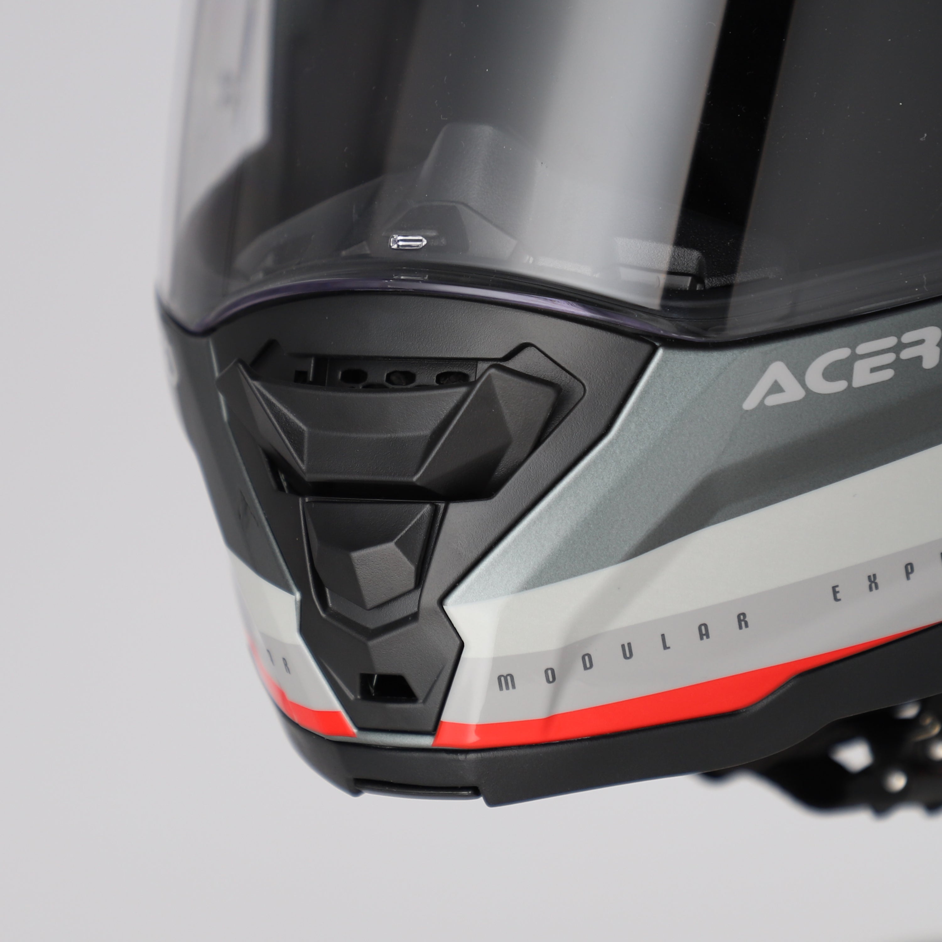 ACERBIS hjälm Rider Graphic grå/röd