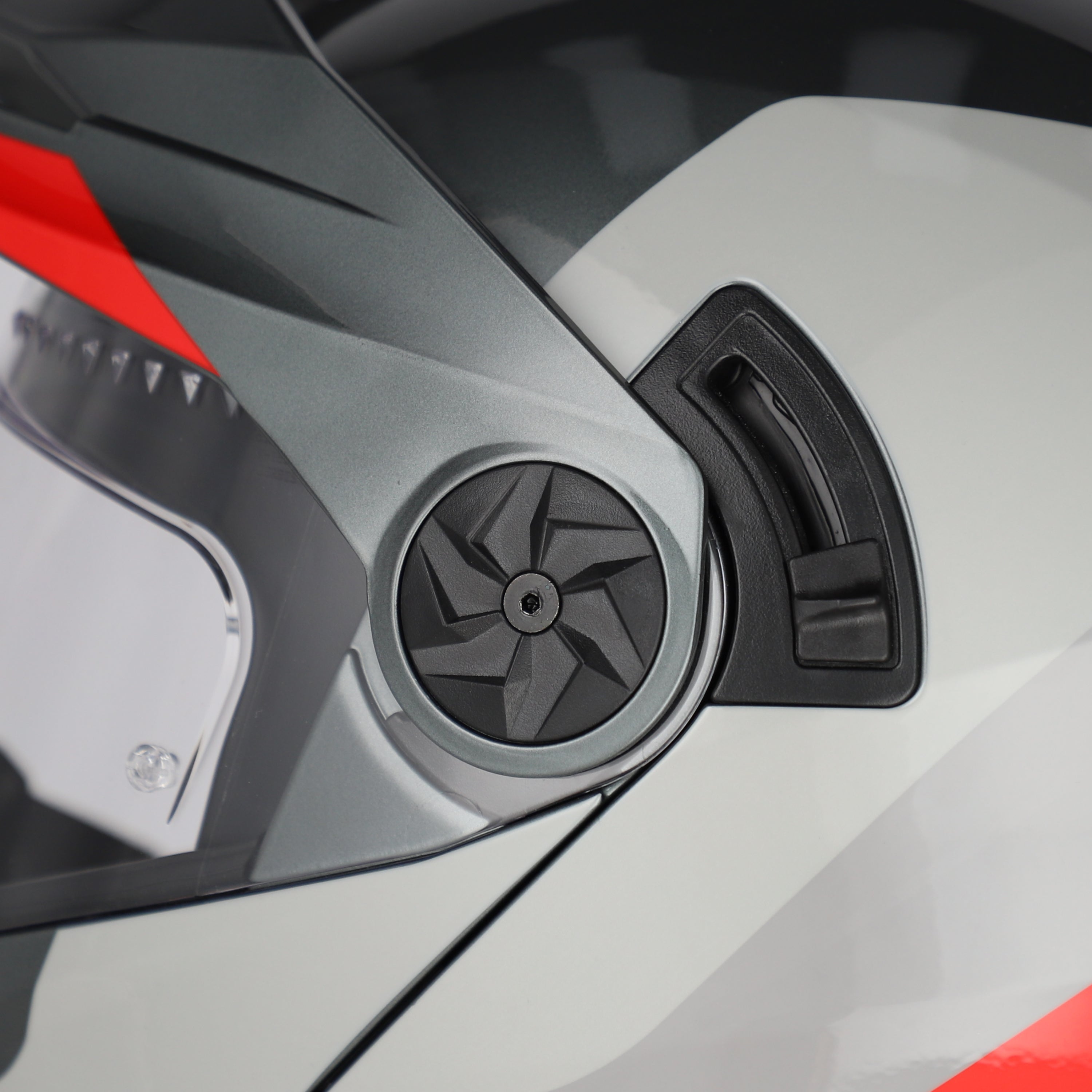 ACERBIS hjälm Rider Graphic grå/röd