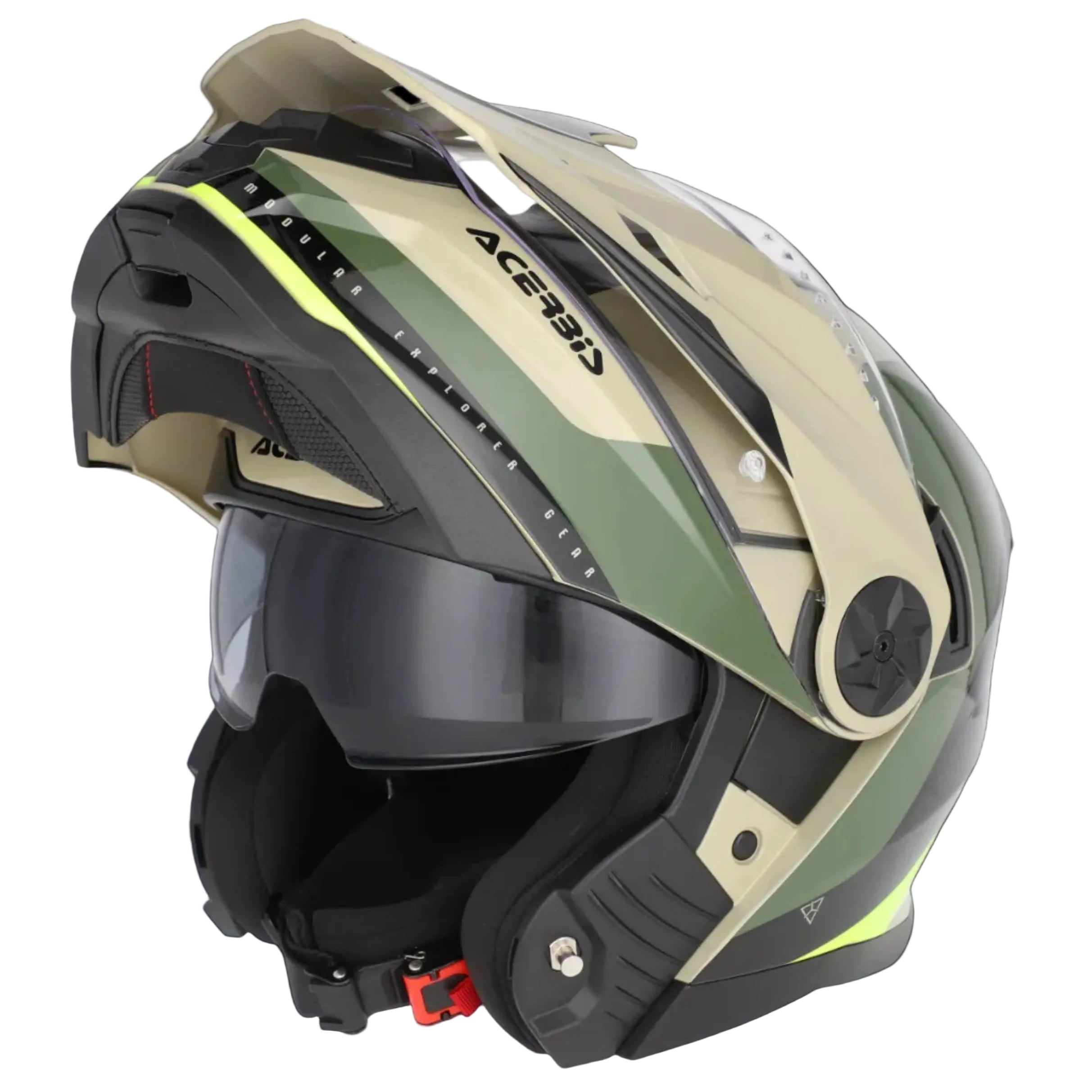 ACERBIS helmet Rider Graphic green/brown
