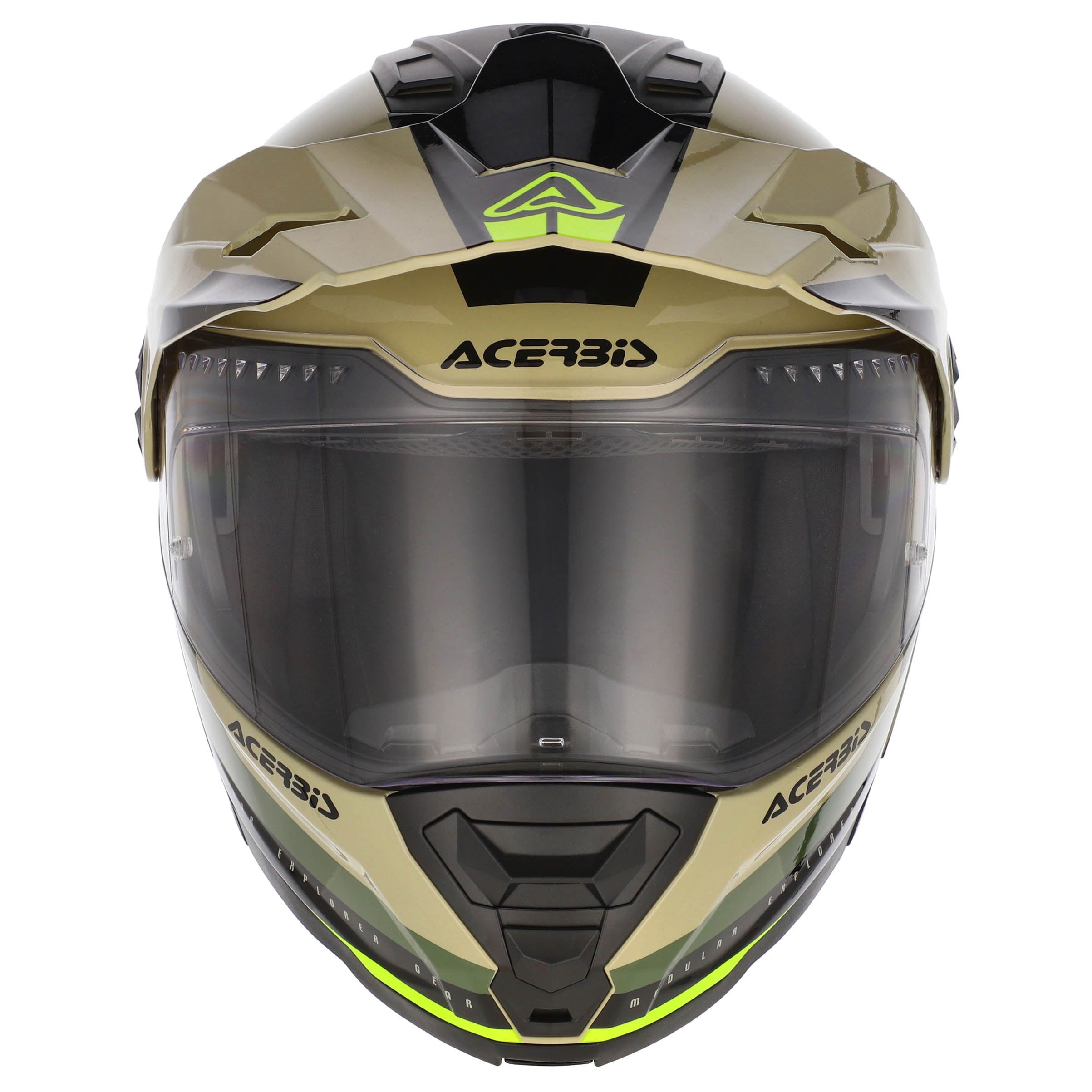ACERBIS helmet Rider Graphic green/brown