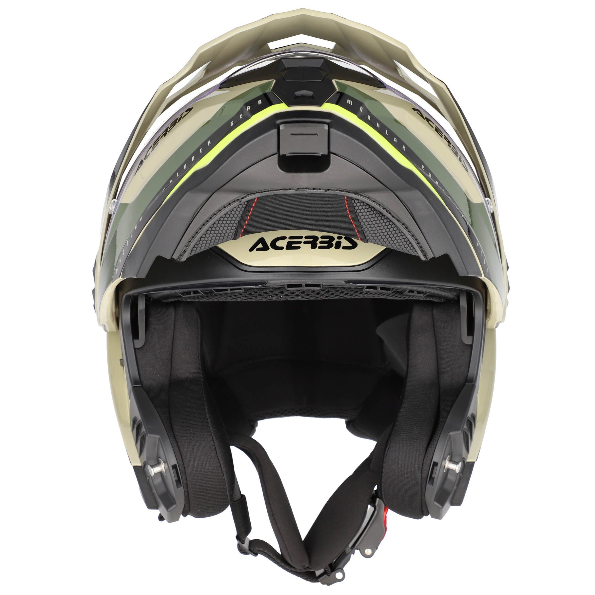 ACERBIS helmet Rider Graphic green/brown