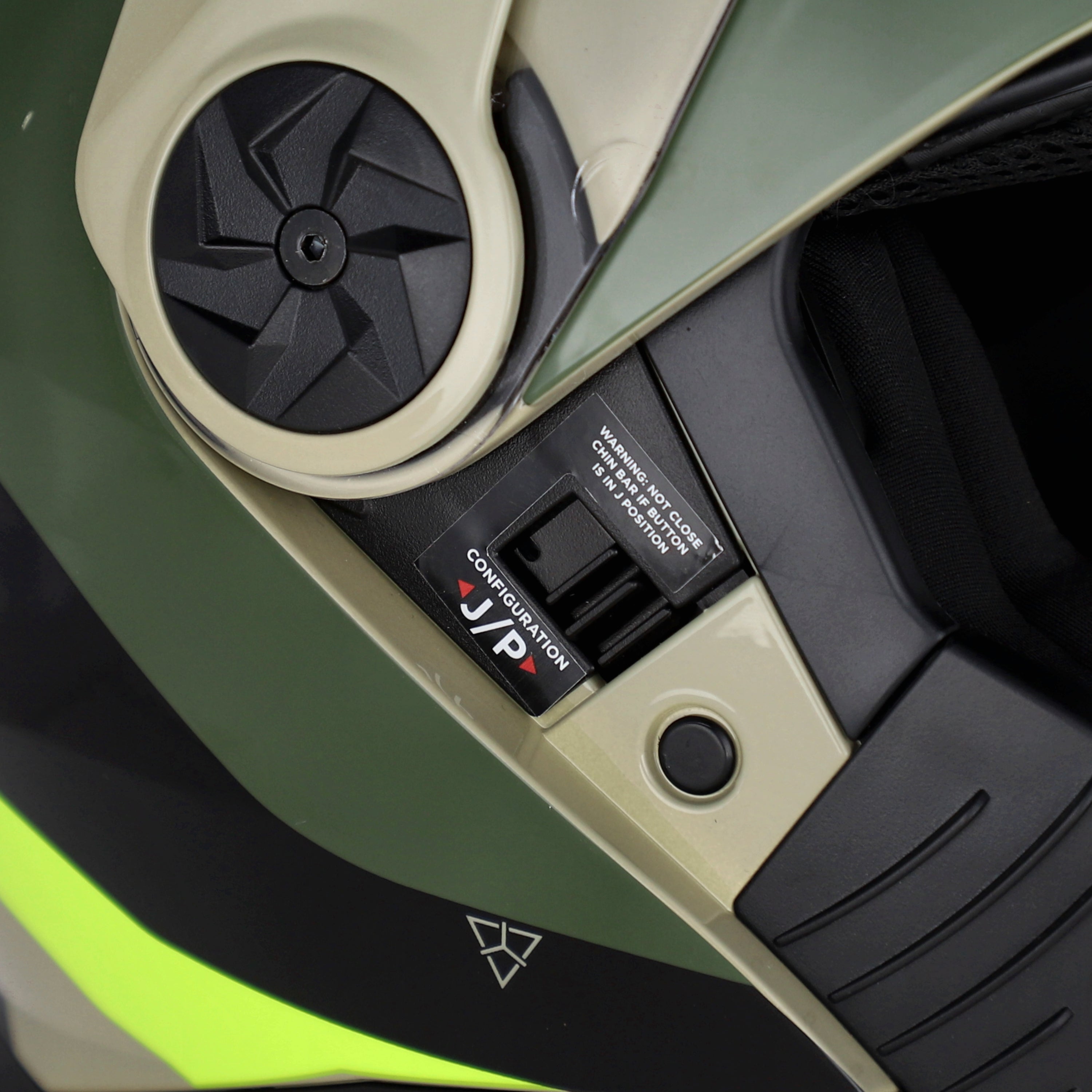 ACERBIS helmet Rider Graphic green/brown