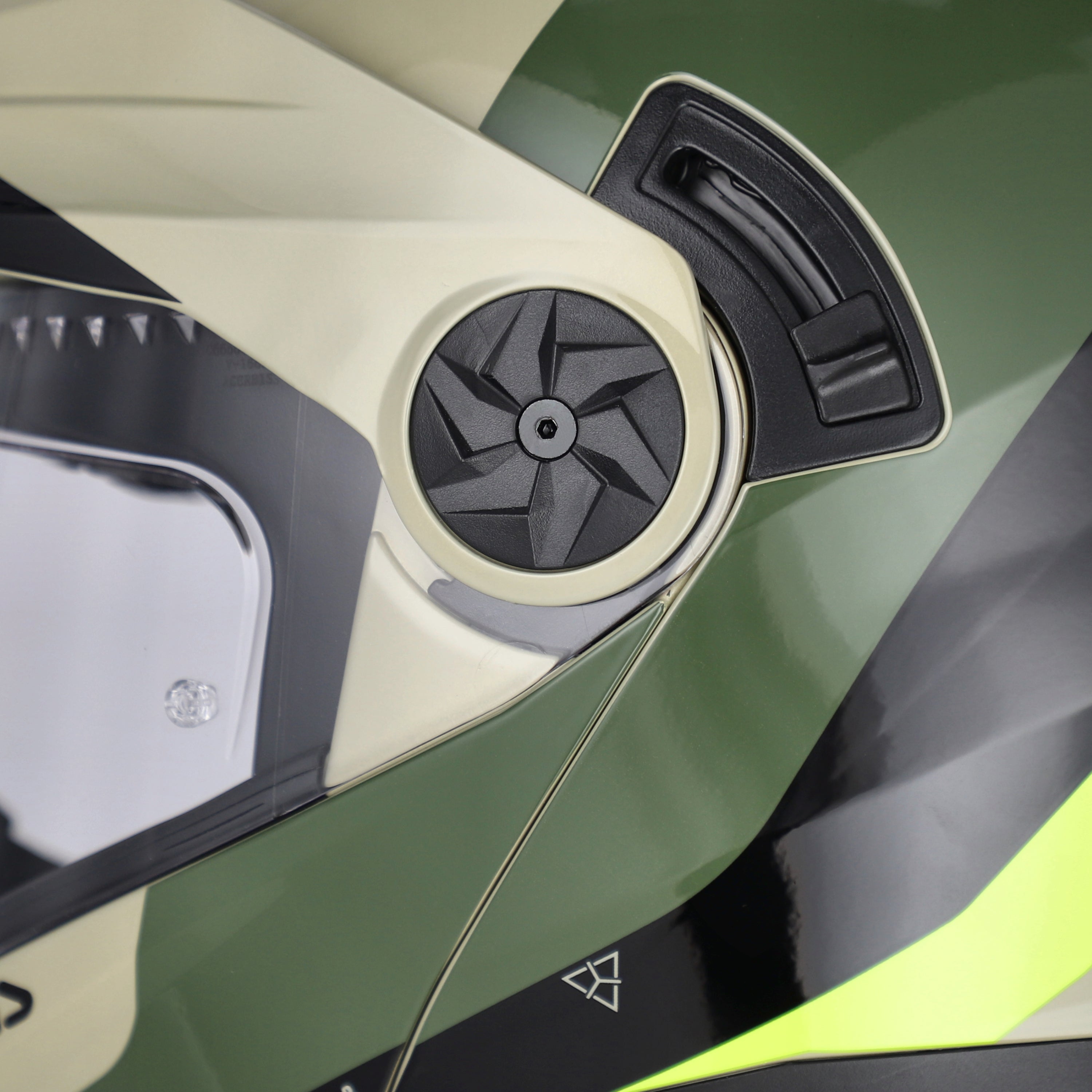 ACERBIS helmet Rider Graphic green/brown