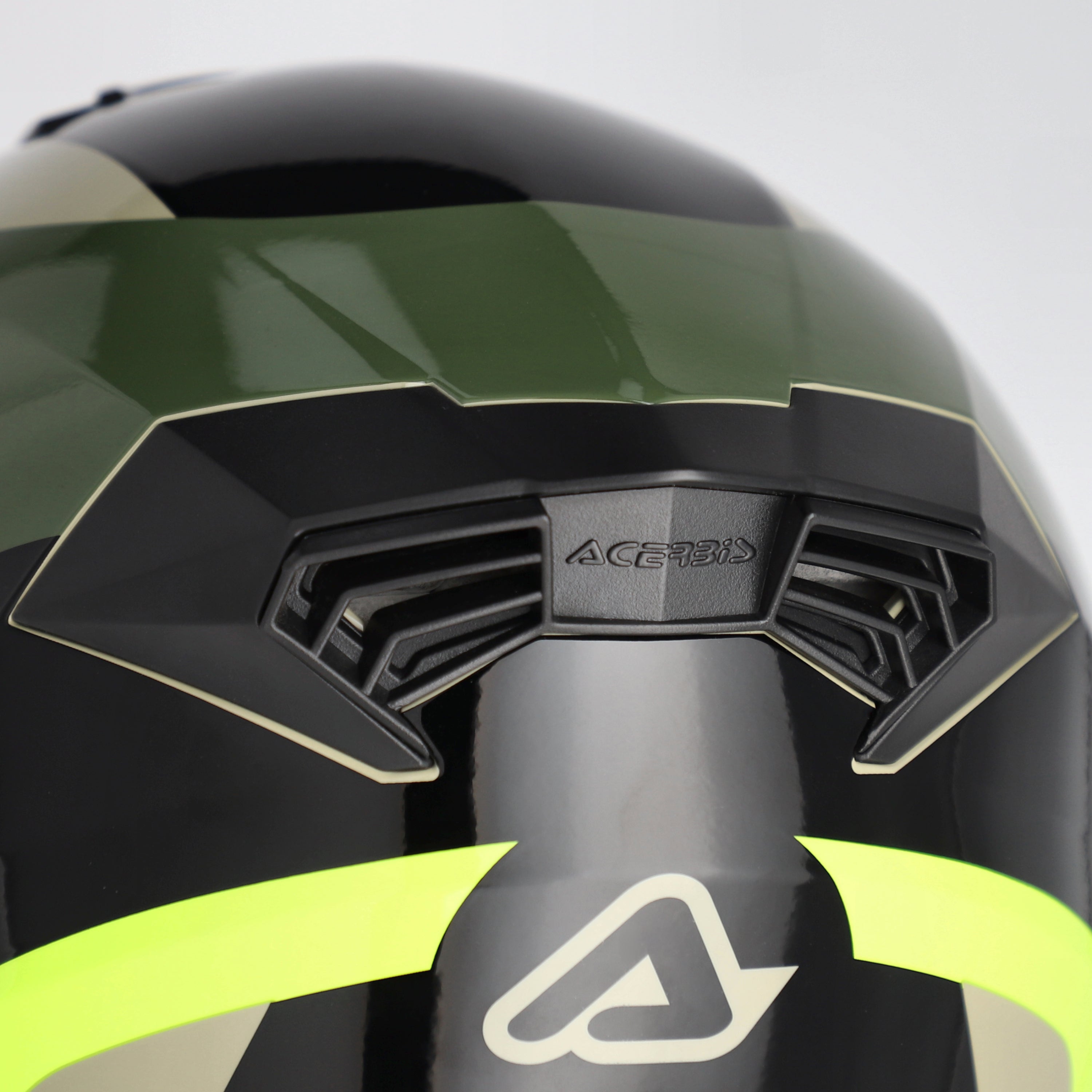 ACERBIS helmet Rider Graphic green/brown