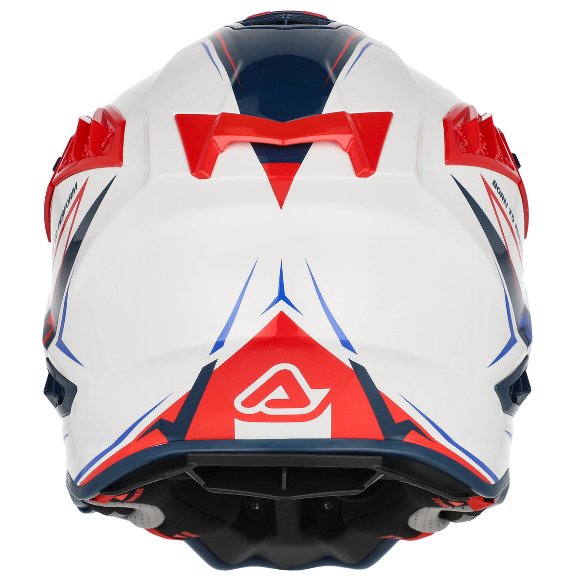ACERBIS helmet Airstrike-X white/blue/red