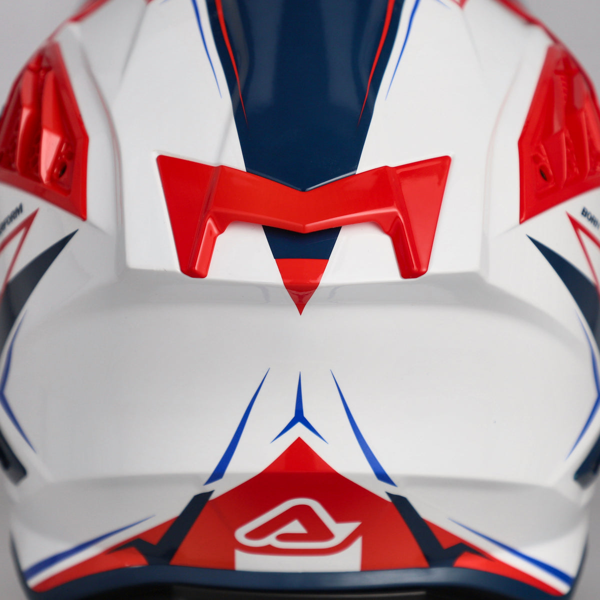 ACERBIS helmet Airstrike-X white/blue/red