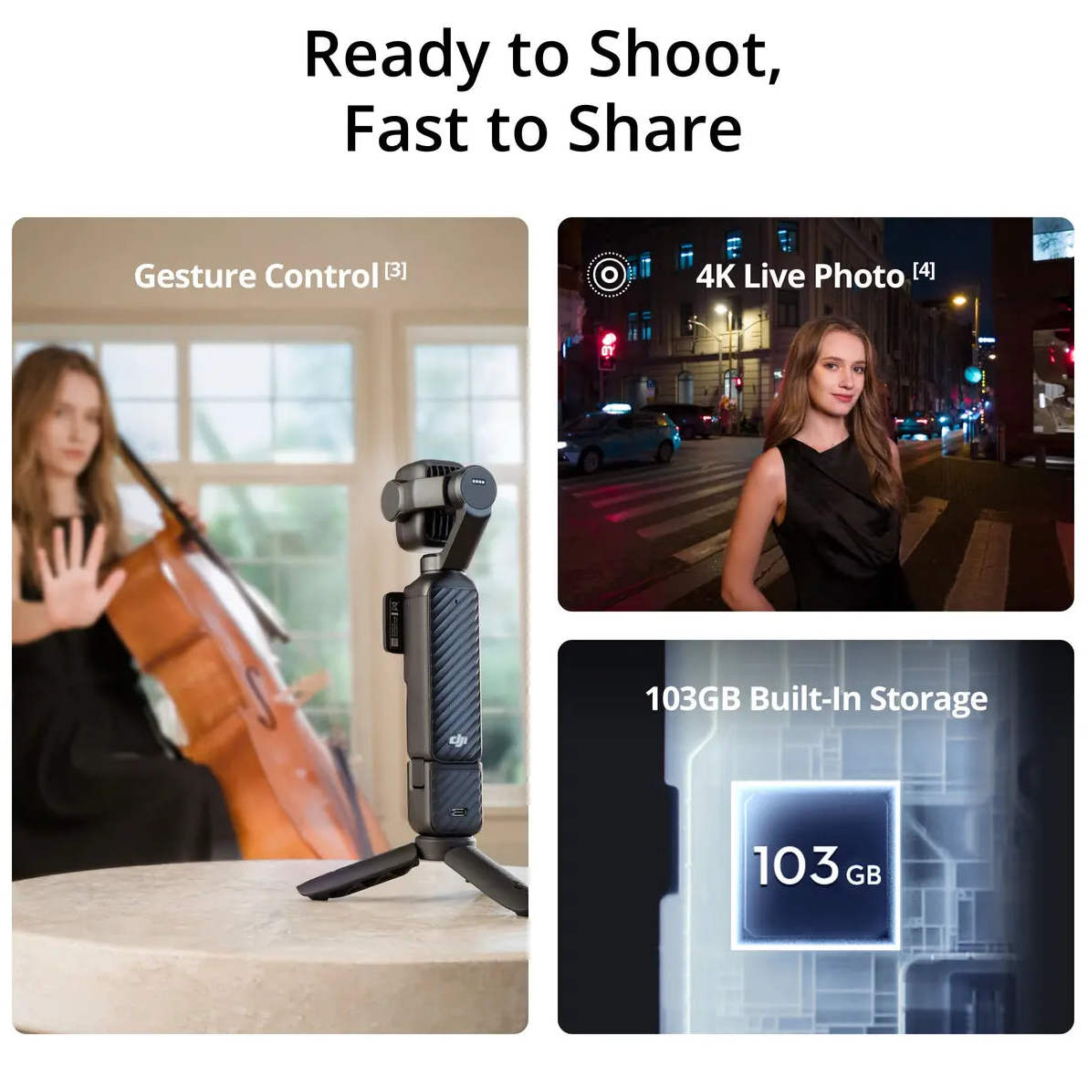 DJI kamera Osmo Pocket 4P vloggcombo