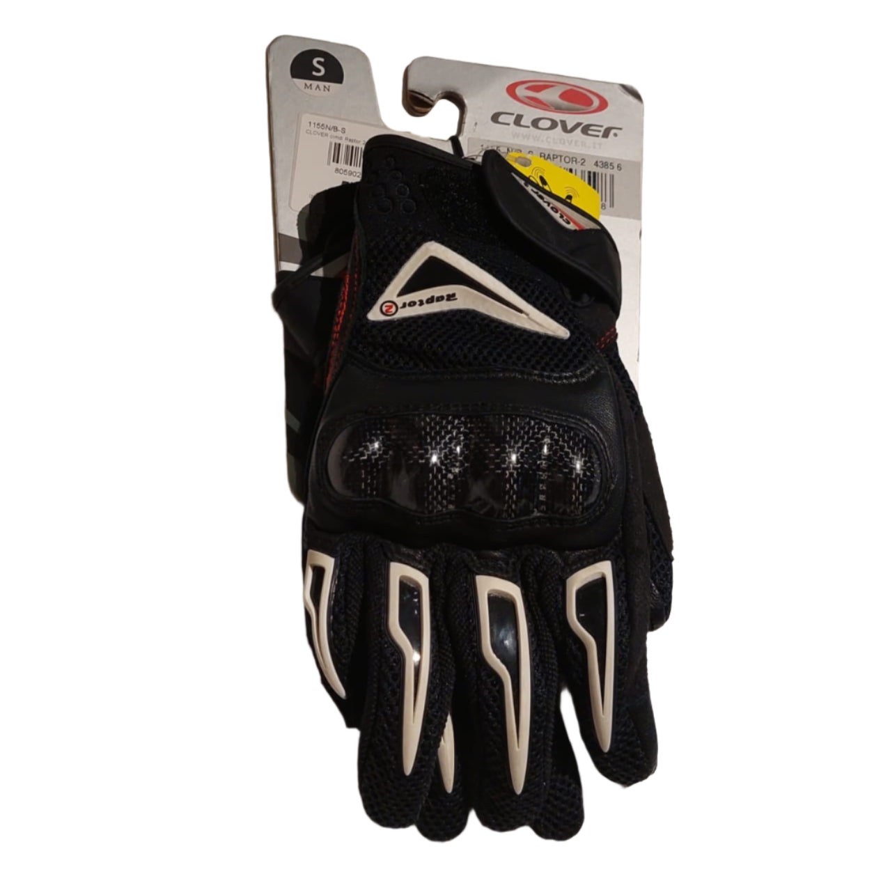 CLOVER cimdi Raptor 2 black/white S