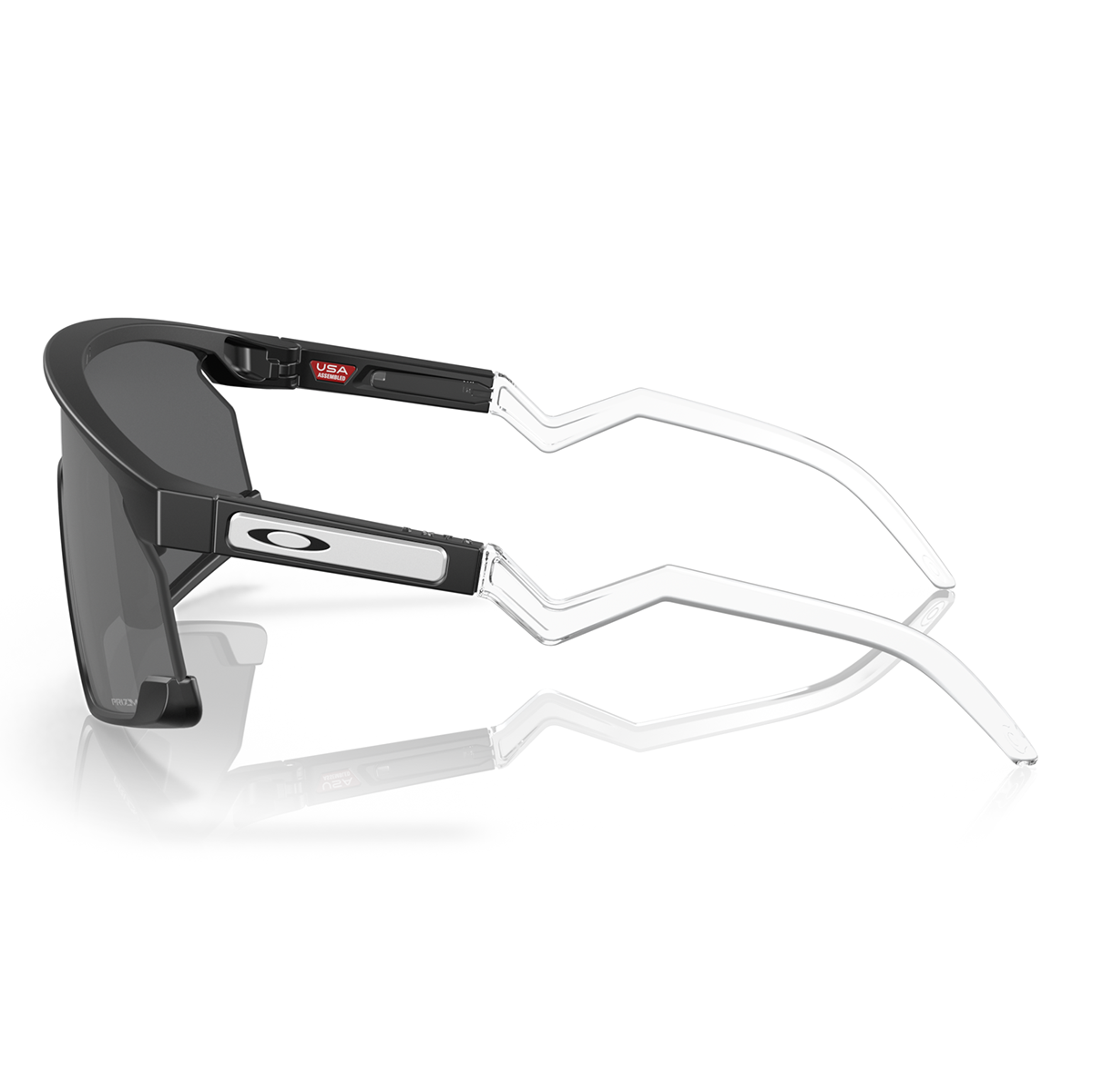 OAKLEY akiniai nuo saulės BXTR matinė juoda su prizine juoda spalva