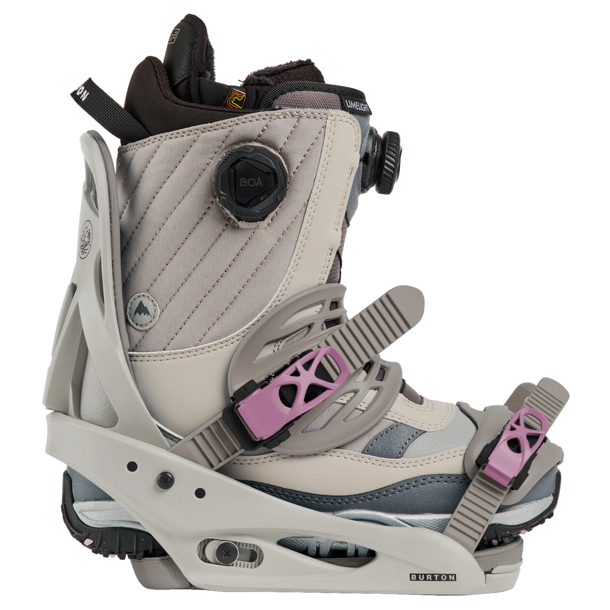 BURTON WMS Citizen chinchilla grey bindings