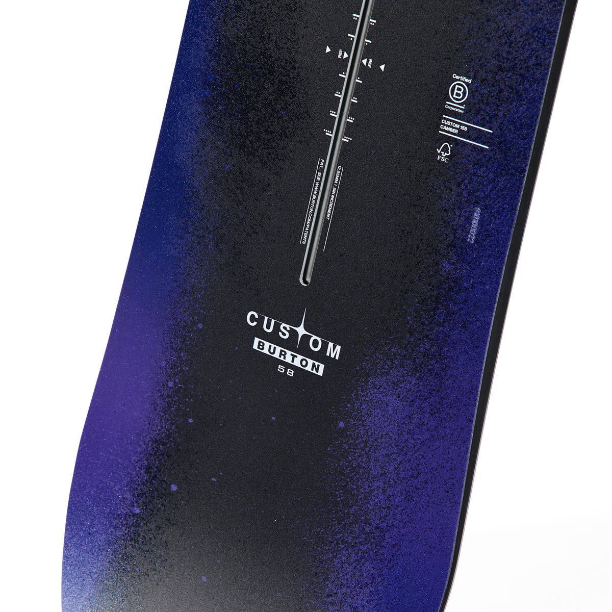 BURTON Custom faded snowboard
