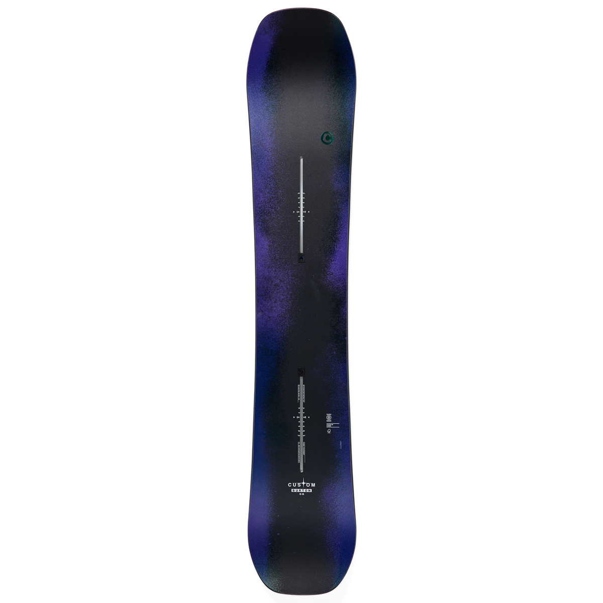 BURTON Custom Wide faded snowboard