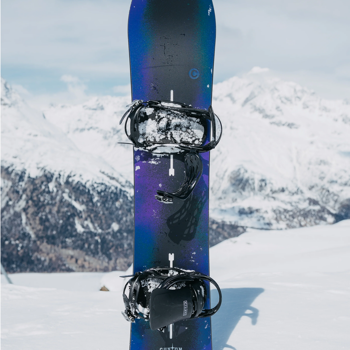BURTON Custom faded snowboard