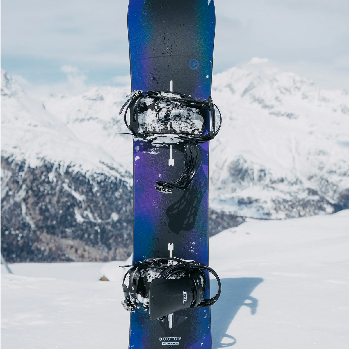 BURTON Custom Wide faded snowboard