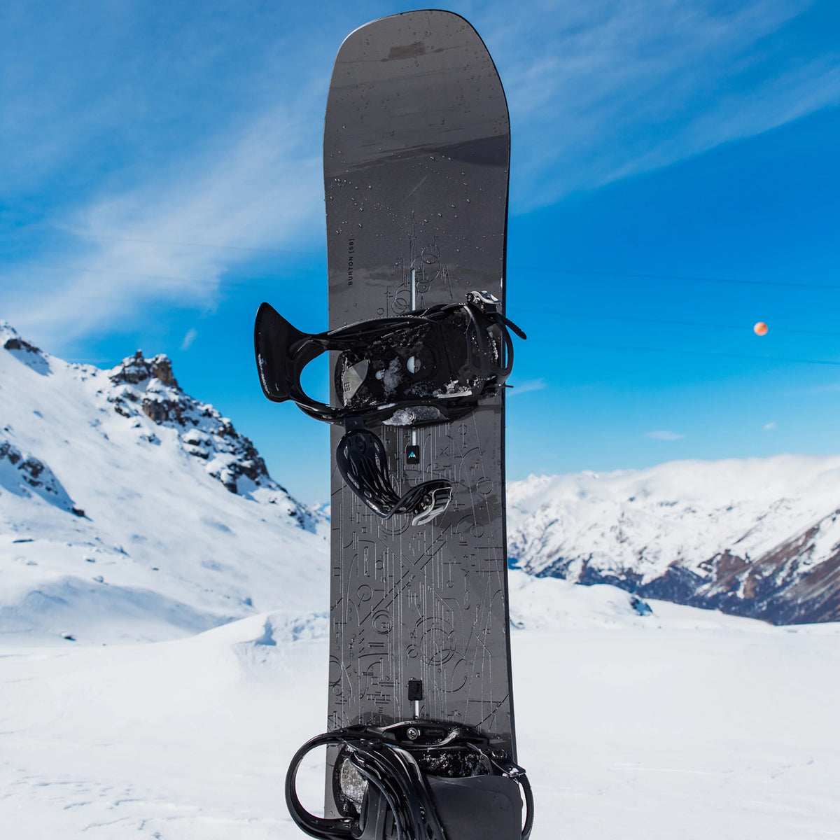 BURTON Custom X Wide etched snowboard
