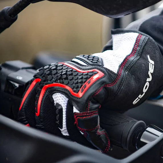 CLOVER gloves GTS 3 Summer white/red