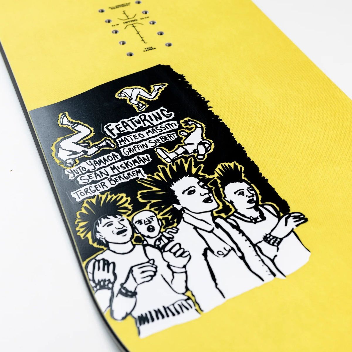 NITRO Alternator yellow snowboard