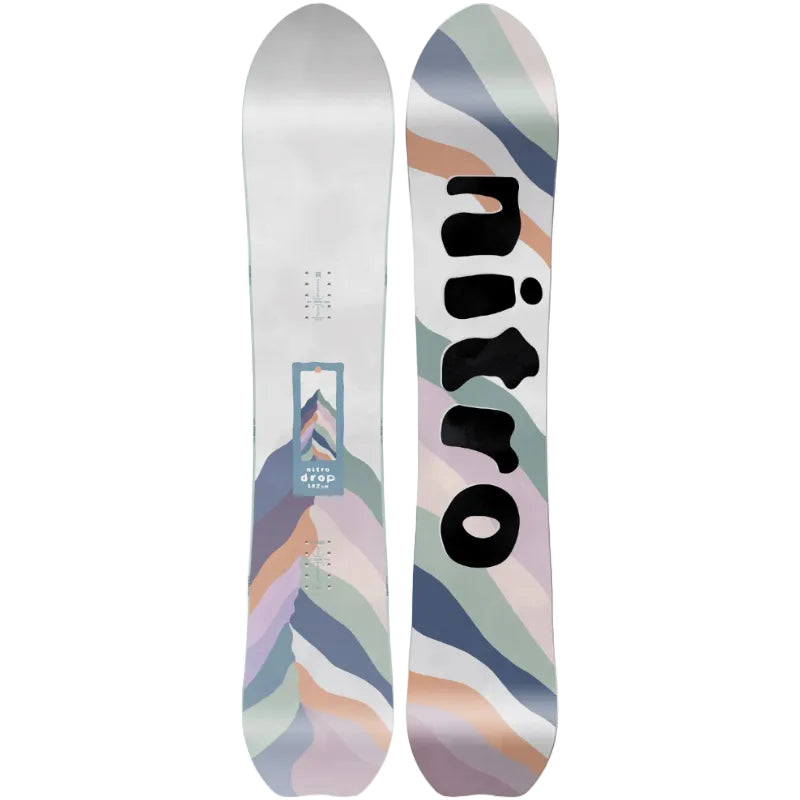 NITRO Drop WMS grey/violet snowboard