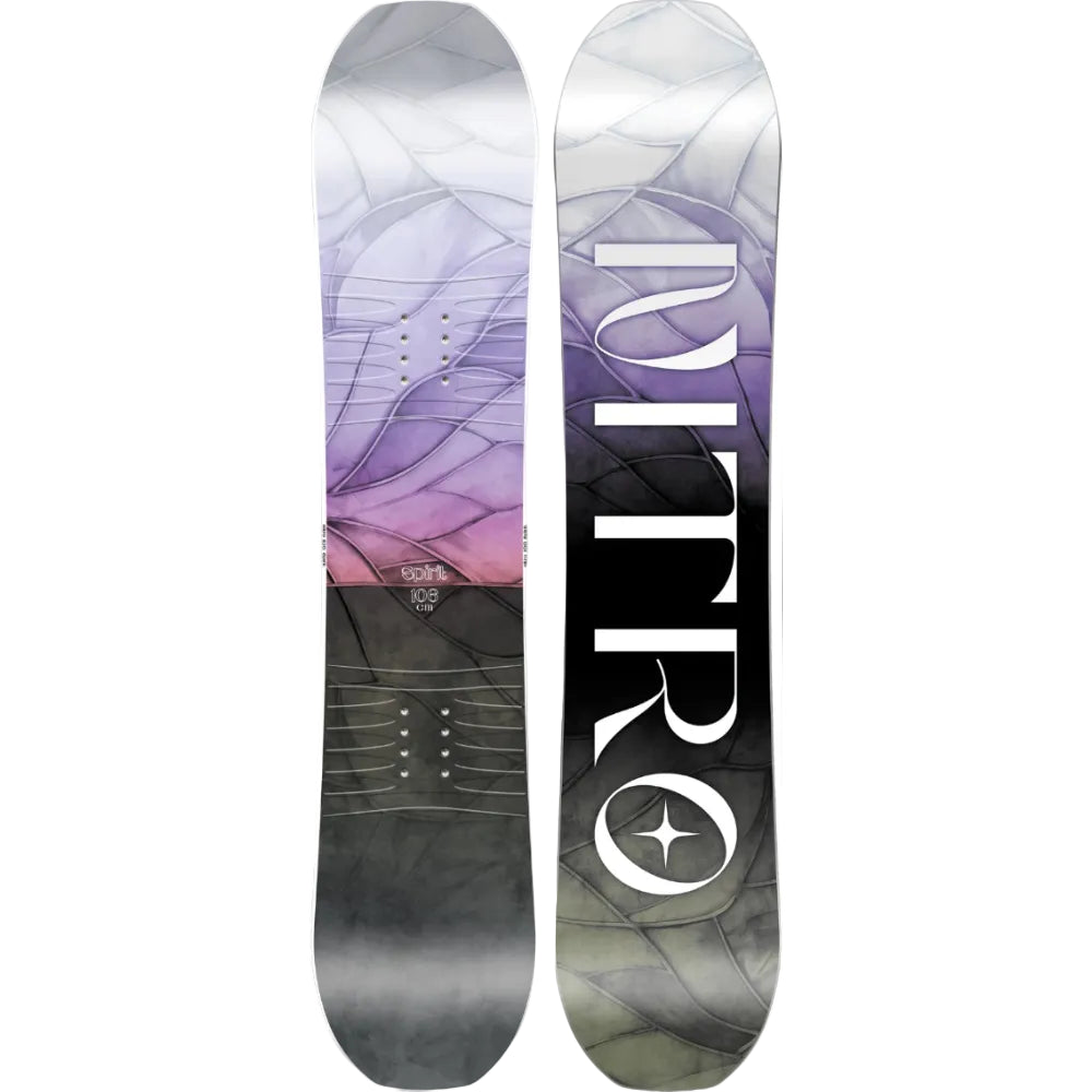 NITRO Spirit Kids violet/black snowboard