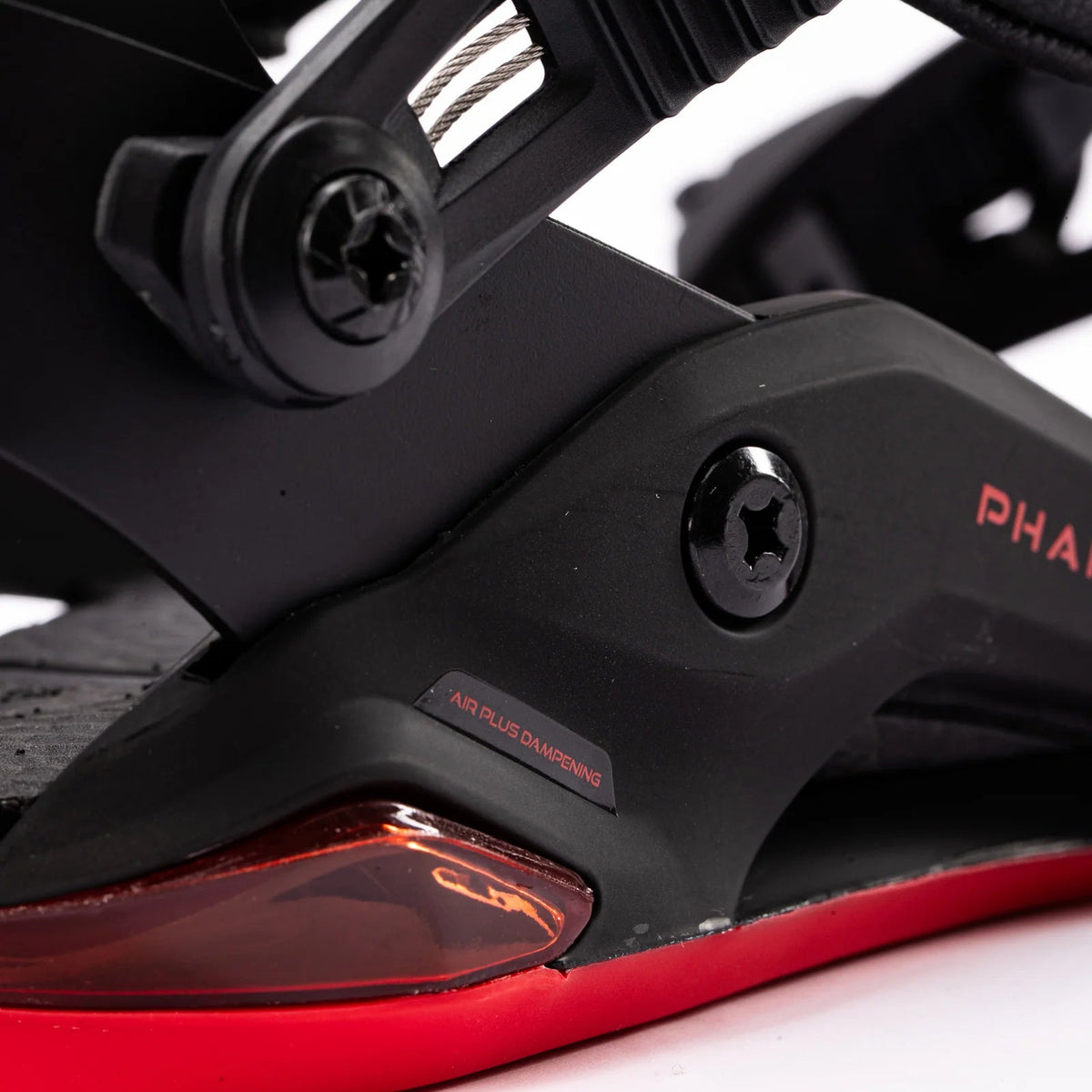 NITRO Phantom+ ultra black/red bindings
