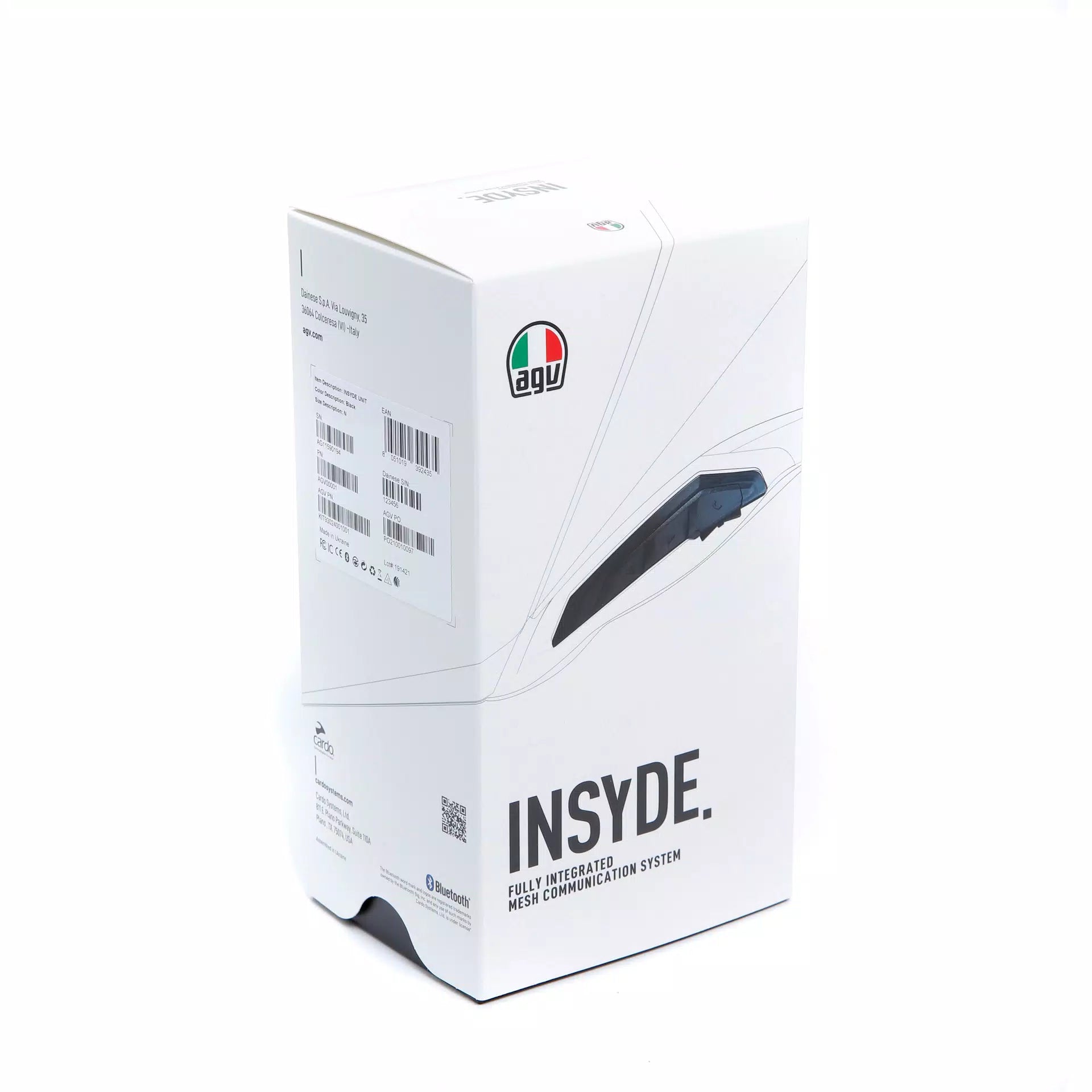 AGV handsfreesystem Insyde från Cardo för Tourmodular/K7
