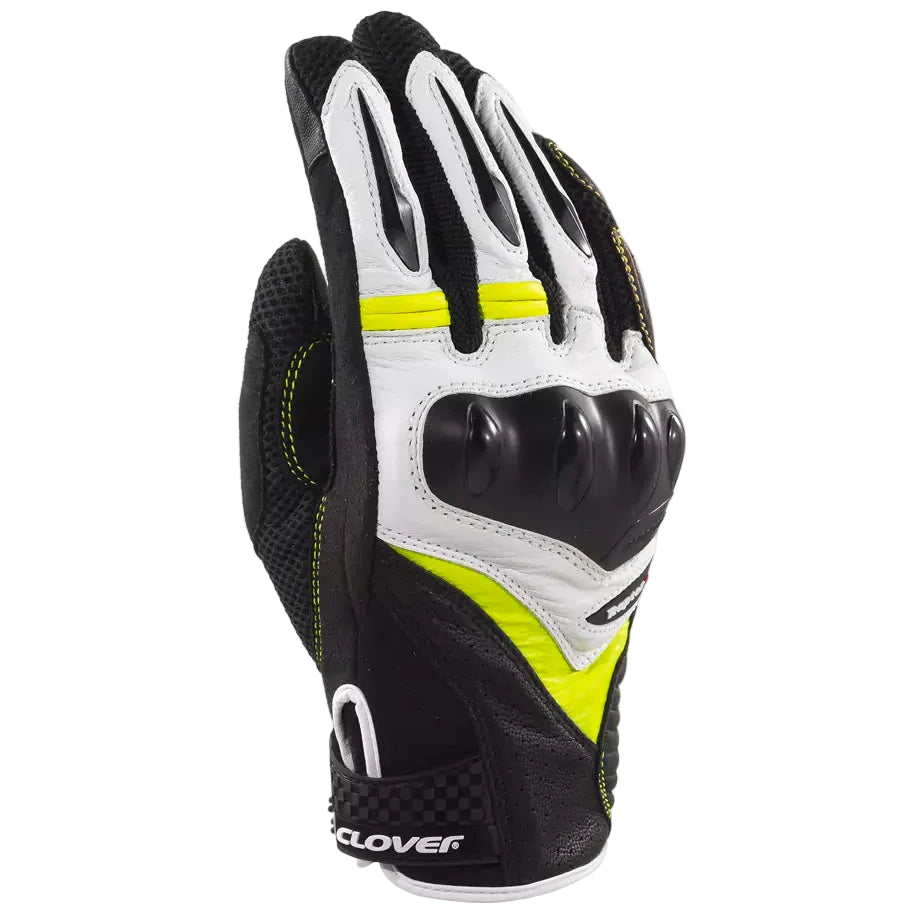CLOVER gloves Raptor 3 white/yellow