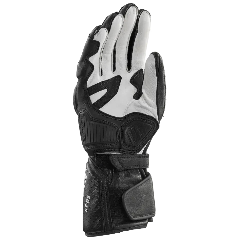 CLOVER gloves ST-02 Leather Sport black/white/red