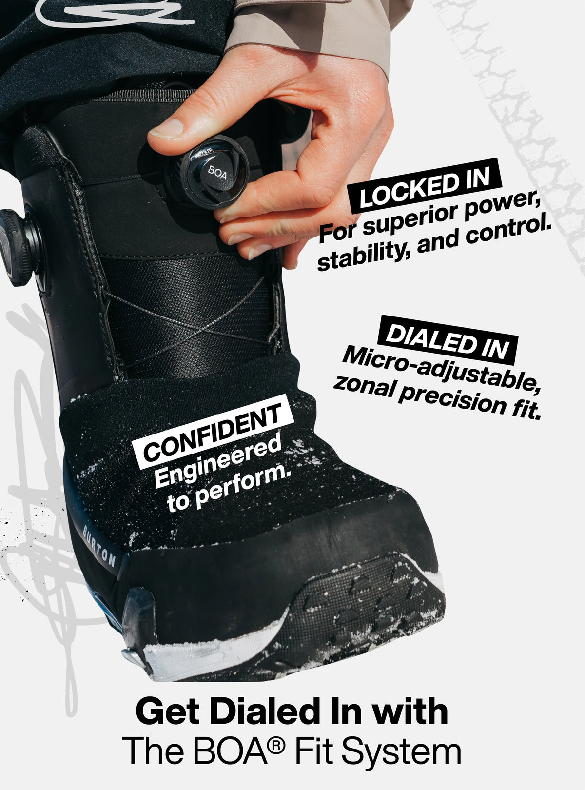 BURTON WNS Limelight Boa grey/silver boots