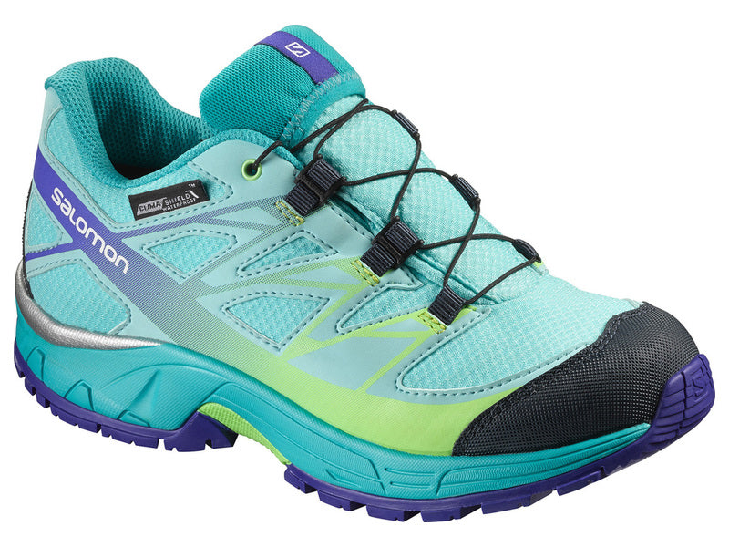 SALOMON shoes Wings CSWP J light blue/green