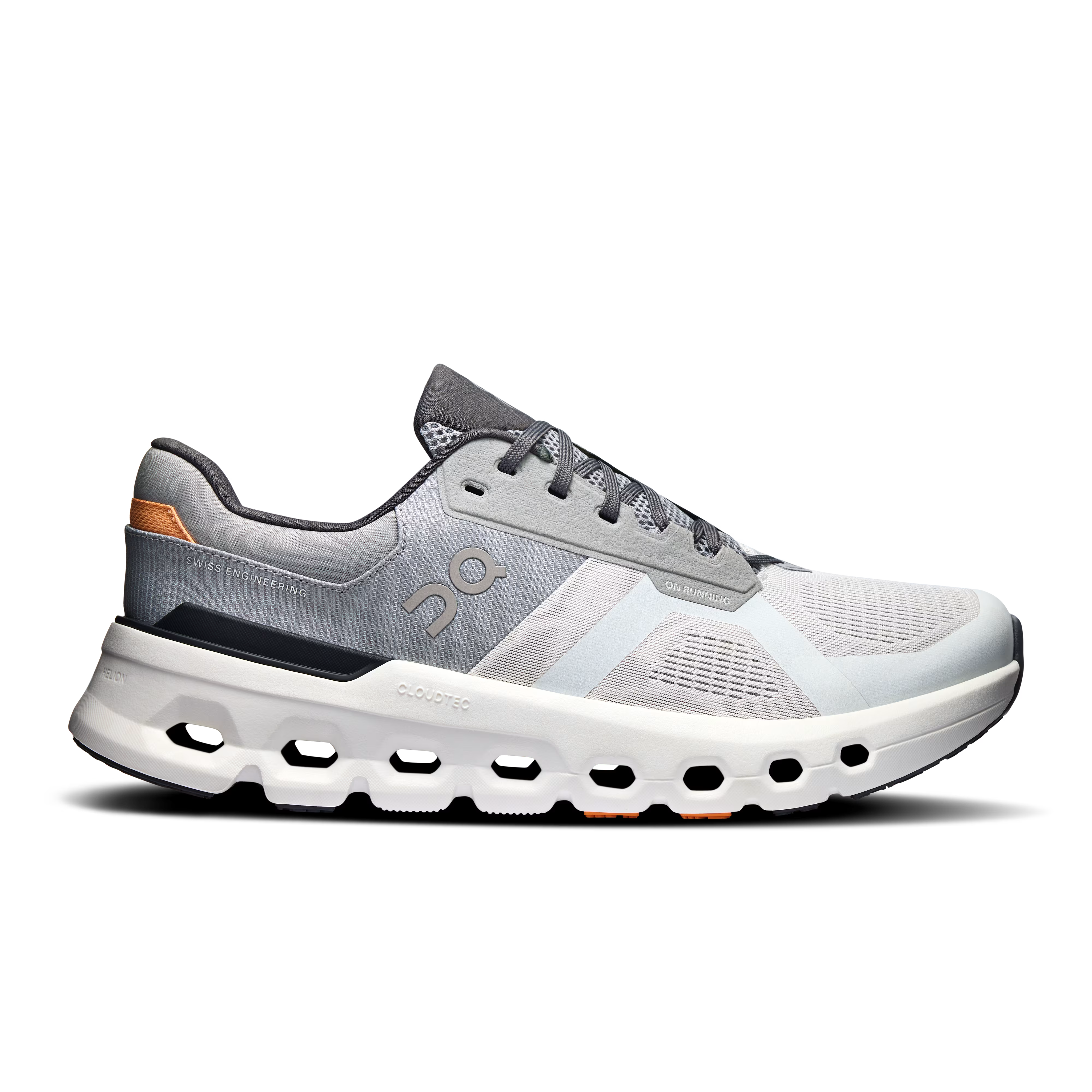 ON apavi Cloudrunner 2 Wide grey/white/orange
