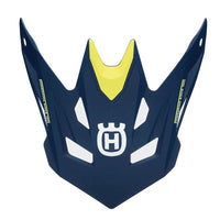 HUSQVARNA helmet peak Kids Railed blue/yellow